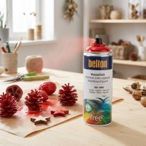 daiktų Belton bevandenis lakas raudonos spalvos purškiamas ugniai raudonas 400ml