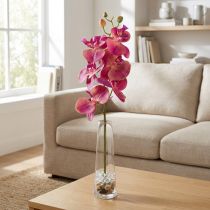 daiktų Dirbtinė orchidėja Phalaenopsis Orchid Fuchsia 78cm