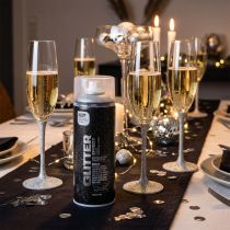 daiktų Glitter Spray Silver Montana Effect Glitter Spray Purškiami dažai 400ml