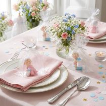 daiktų Deco figūrėlė baby blue, rožinė 4,5cm 2vnt