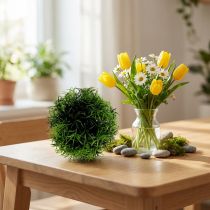 daiktų Mini žolės rutulys žalias dirbtinis augalas apvalus Ø10cm 1 vnt