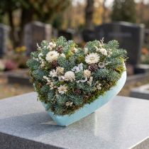 daiktų Putų polistirolo širdelė 20cm 2vnt