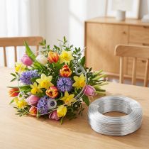 daiktų Aliuminio viela Ø1.0mm sidabrinė 250g 120m