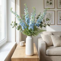 daiktų Dirbtinė Larkspur Blue Dirbtinė gėlė Delphinium 130cm