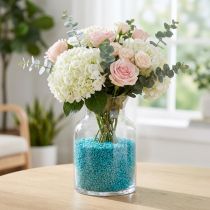 daiktų Dekoratyviniai granuliuoti turkio spalvos dekoratyviniai akmenys 2mm - 3mm 2kg