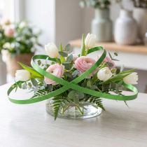 daiktų Aliuminio plokščia viela žalia 5 mm x 1 mm 2,5 m