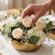 daiktų Rožių galvutės, konservuoti žiedai elegantiškoms gėlių kompozicijoms, 5 cm, 6 vnt.