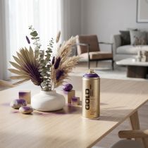 daiktų Montana auksiniai violetiniai purškiami dažai, 400 ml
