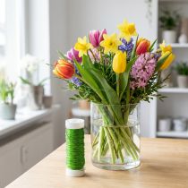 daiktų Deco emalio viela Ø0,30mm 30g 50m obuolių žalia
