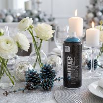 daiktų Glitter Spray Montana Effect Spray Paint Blue Cosmos 400ml