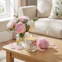daiktų Kvapi žvakė stiklinėje Peony Peony Blush Ø7,5cm H8,5cm