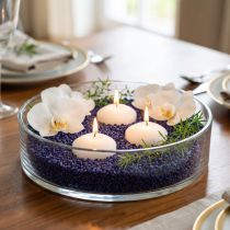 daiktų Dekoratyvinės granulės violetiniai dekoratyviniai akmenys 2mm - 3mm 2kg