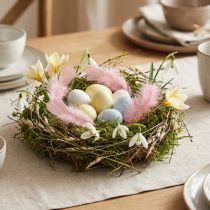 daiktų Paukščių plunksnos rožinės pavasario plunksnos Velykos 20g