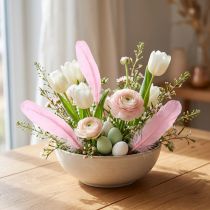 daiktų Plunksnos rankdarbiams Rožinės žąsies plunksnos 18cm - 20cm 20g x 2vnt