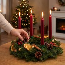 daiktų Oasis® žvakidės lazdinėms žvakėms 25 vnt