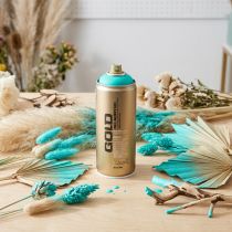 daiktų Turquoise spalvos purškiami dažai, fluorescenciniai neoniniai, žydri, 400 ml