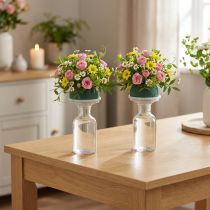 daiktų Oasis Ecobase urnos dekoracija gėlių putplasčio memorialinė floristika Ø6,5cm 6 vnt.