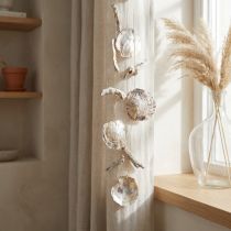 daiktų Capiz Girland Mother of Pearl Shell Girland Driftwood L106cm