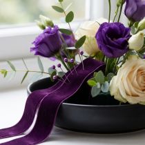 daiktų Karoliukų segtukai Ø6mm 65mm violetinė