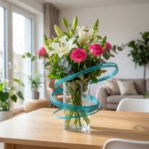 daiktų Aliuminio viela 2 mm turkio spalvos 3 m