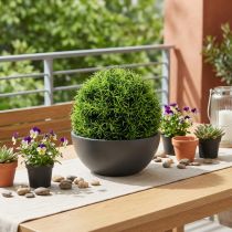 daiktų Žolės kamuoliukas dekoratyvinis rutulys dirbtinis žalias Ø18cm 1 vnt