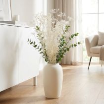 daiktų Skėtiniai džiovinti žiedai (Umbellifera) balti 70-80cm 150g