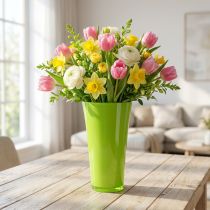 daiktų Vaza “Fizzy” Ø20cm H35cm obuolių žalia 1 vnt