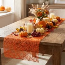 daiktų Deco fleece Sizoweb staliukas oranžinis 30cm 5m