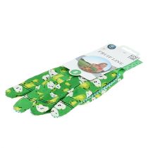 daiktų Kixx moteriškos pirštinės 8 dydis žalia su motyvu