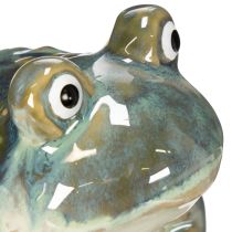 daiktų Varlės figūrėlė, vasariška dekoracija namams ir balkonui iš keramikos, 12 cm