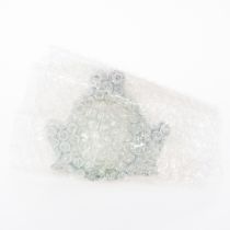 daiktų Keraminė varlės dekoratyvinė figūrėlė, detalus dizainas, žavinga dovanos idėja, 13 cm