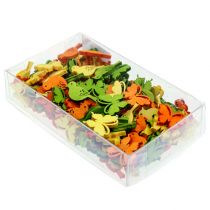 daiktų Dekoratyvinė paukščių ir drugelių medžio sklaidos dekoracija spalvinga 2cm 144 vnt