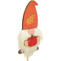 daiktų Sodo kuoliukai Gnome rudens puošmena Mediena Asorti 39cm 8 vnt