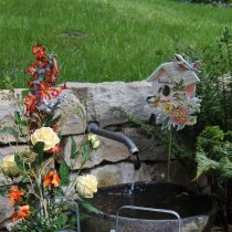 daiktų Sodo kuoliukai metaliniai paukšteliai, augalų kuoliukai paukščių namelio apdaila 76,5cm