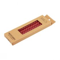 daiktų Susuktos žvakės spiralinės žvakės rožinės Ø1,4cm H18cm 4vnt