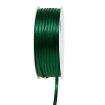 daiktų Dovanų ir dekoracijų juostelė 3 mm x 50 m tamsiai žalia