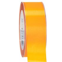 daiktų Dovanų juostelė dekoratyvinė oranžinė šilko juostelė 40 mm 50 m