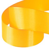 daiktų Dovanų juostelė dekoratyvinė oranžinė šilko juostelė 40 mm 50 m