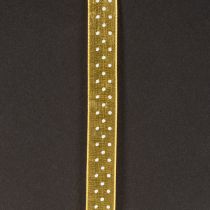 daiktų Dovanų juostelė su taškeliais – puiki dovanų pakuočių ir dovanų dėžučių puošmena, 1,5 cm pločio, 20 m ilgio.