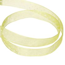 daiktų Taškuota juostelė dekoratyviniam dovanų pakavimui, 1,5 cm pločio, 20 m ilgio