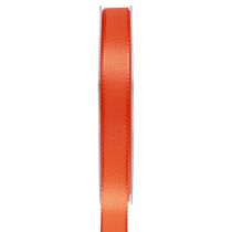 Dovanų juostelė oranžinė juostelė dekoratyvinė juostelė 15mm 50m