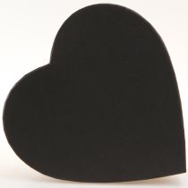daiktų Dovanų dėžutė širdelė juoda popierinė dėžutė 18×18cm A10cm 2vnt