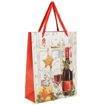 daiktų Kalėdų dovanų maišelis 8cm x 18cm H24cm rinkinys iš 2 vnt