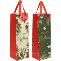 Dovanų maišeliai Kalėdų dovanų maišelis Merry Christmas 12×36cm 2vnt