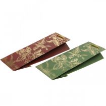 daiktų Kalėdiniai dovanų maišeliai Kalėdiniai maišeliai amalas 12×36cm 2vnt