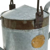 Dekoratyvinis laistytuvas metalinis vazonas retro išvaizda pakabinamas krepšelis 58×23×32cm