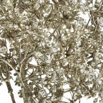 daiktų Gipso žolė Gypsophila Dirbtiniai augalai Metallic L38cm 3vnt