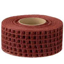 daiktų Tinklelio juosta 4,5cm x 10m Bordo