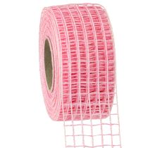 daiktų Tinklelio juosta 4,5cm x 10m rožinė