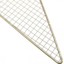 daiktų Metal Star Mesh Deco Star Metal Deco Gold Ø57cm